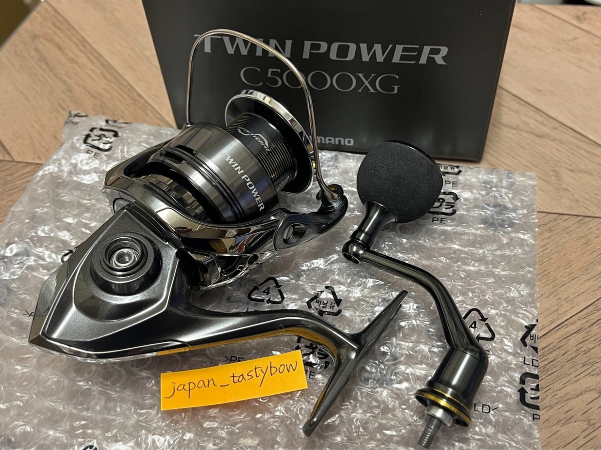 Shimano 24 TWIN POWER C5000XG Spinning Reel Fishing | eBay