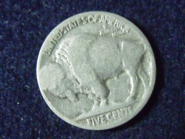 100 YEAR OLD BUFFALO NICKEL COUNTER STAMPED 