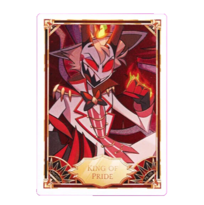 Hazbin Hotel カード ルシファー Hazbin Hotel Trading Card - Lucifer