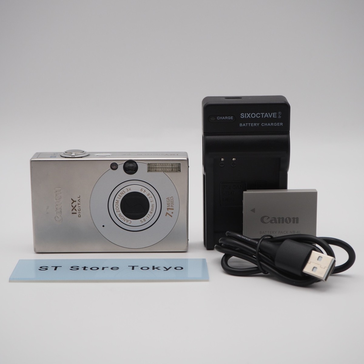 N Mint] Canon IXY Digital 10 Compact Digital Camera Silver w