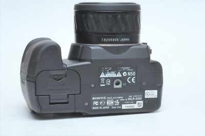 Sony Alpha a200 DSLR Camera W/Minolta 50mm F1.7 Lens Kit | eBay