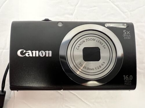 Canon PowerShot A2300 Digital Camera 16.0MP 5X Optical Zoom HD | eBay