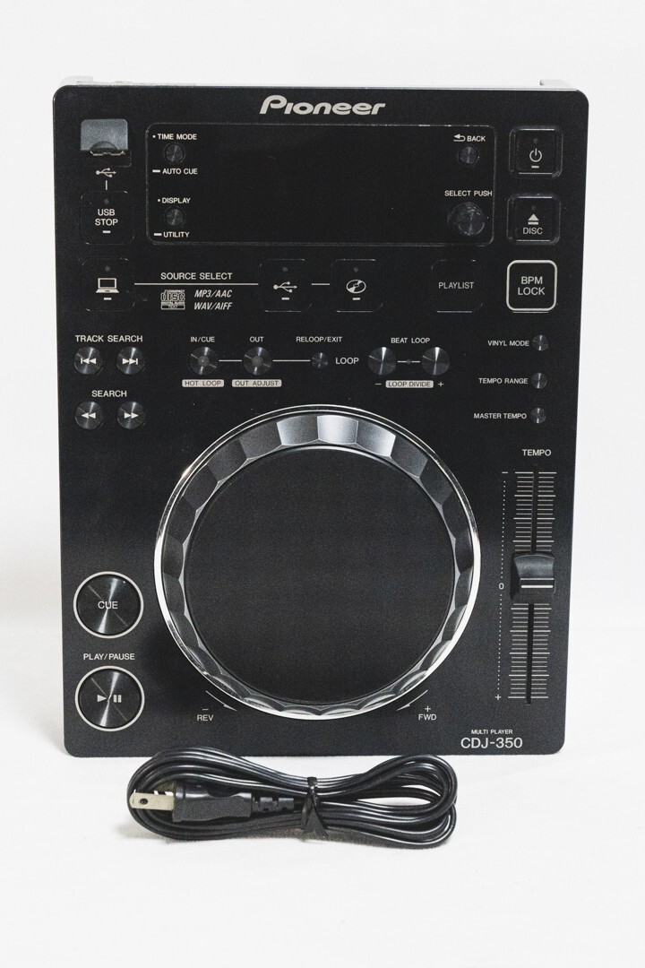 Pioneer CDJ-350×2 Vestax VMC-002XLu PIONEER DJ CDJ-350 – DEV