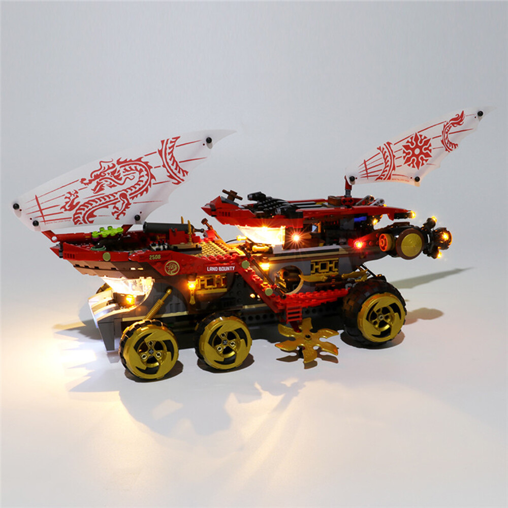 LED Light Kit For 70677 LEGOs Ninjago Land Bounty Bricks Lighting