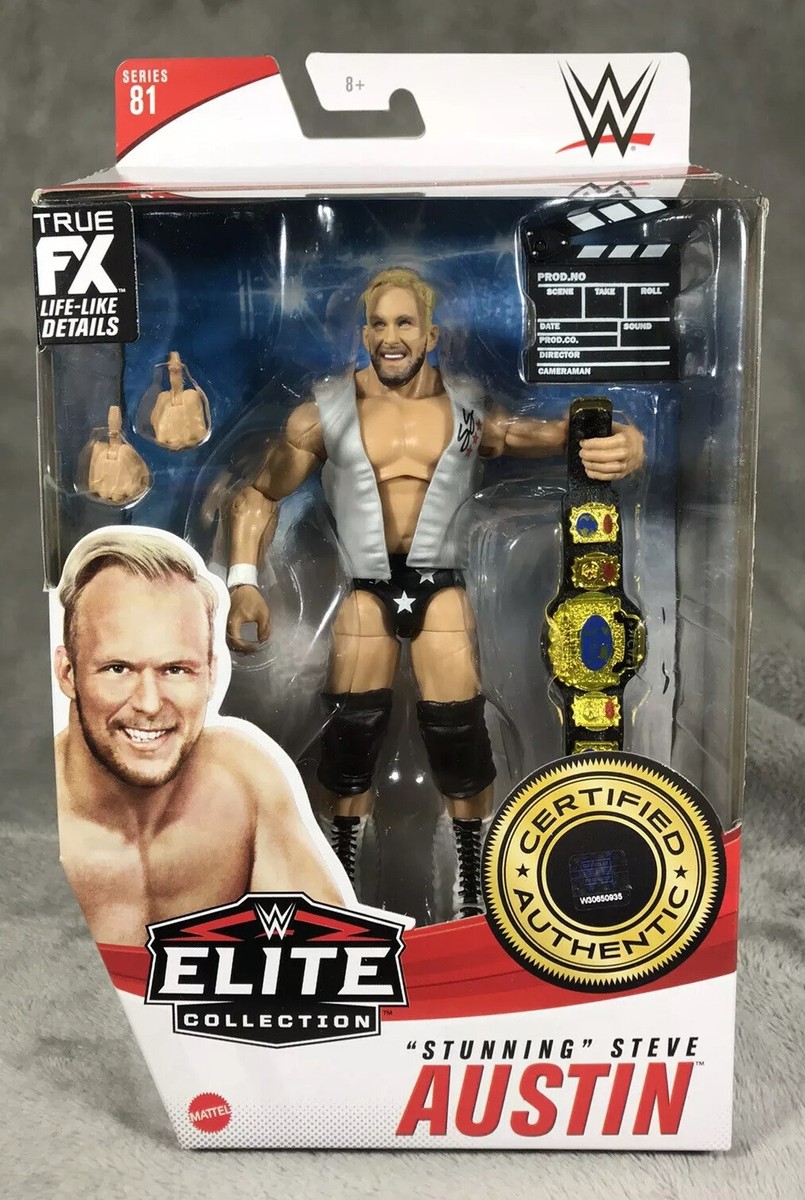 WWE ELITE STUNNING STEVE AUSTIN Stone Cold Series 81 Action Figure