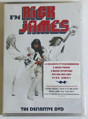 Rick James - I'm Rick James: The Definitive DVD - New DVD | eBay