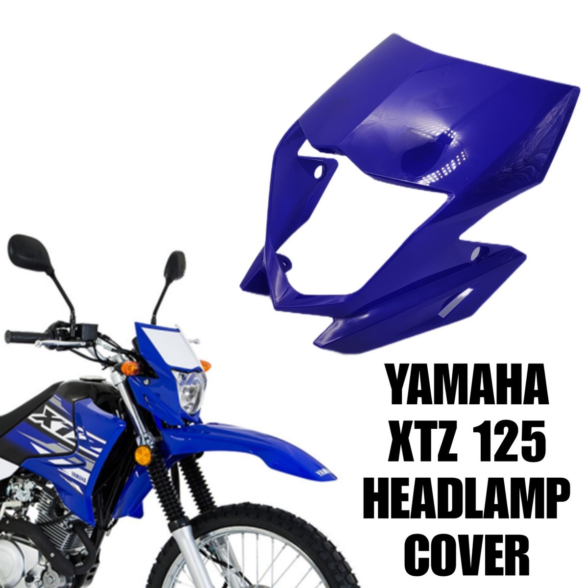 Fairing Windshield Cover Yamaha XTZ 125 White | eBay
