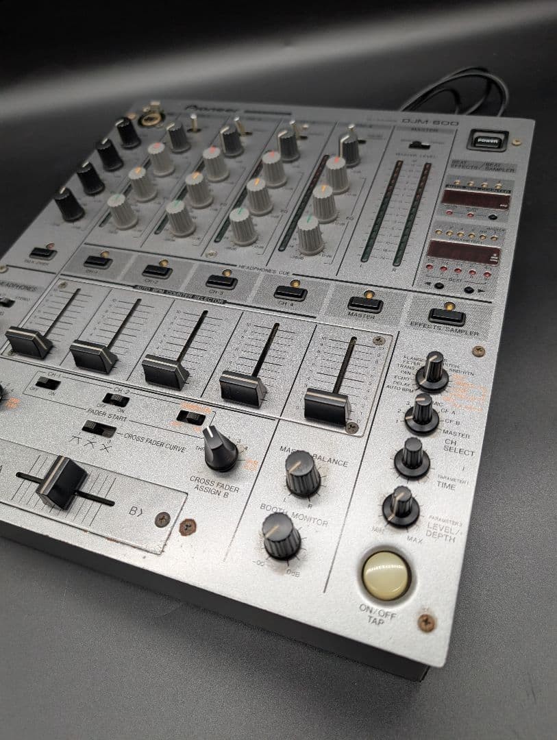 Pioneer DJM-600 Professional Mixer 4-channel Silver 1999 model
