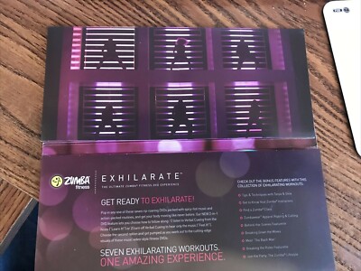 Exhilarate - The Ultimate Zumba Fitness DVD Experience 7 DVD Set