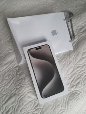 Apple iPhone 15 Pro Max - 256GB - Natural Titanium (Unlocked) | eBay