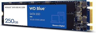 Western Digital 250GB WD Blue 3D NAND Internal PC SSD - SATA III 6