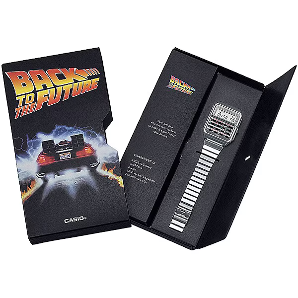 CASIO CLASSIC Back To The Future Collaboration model Watch CA