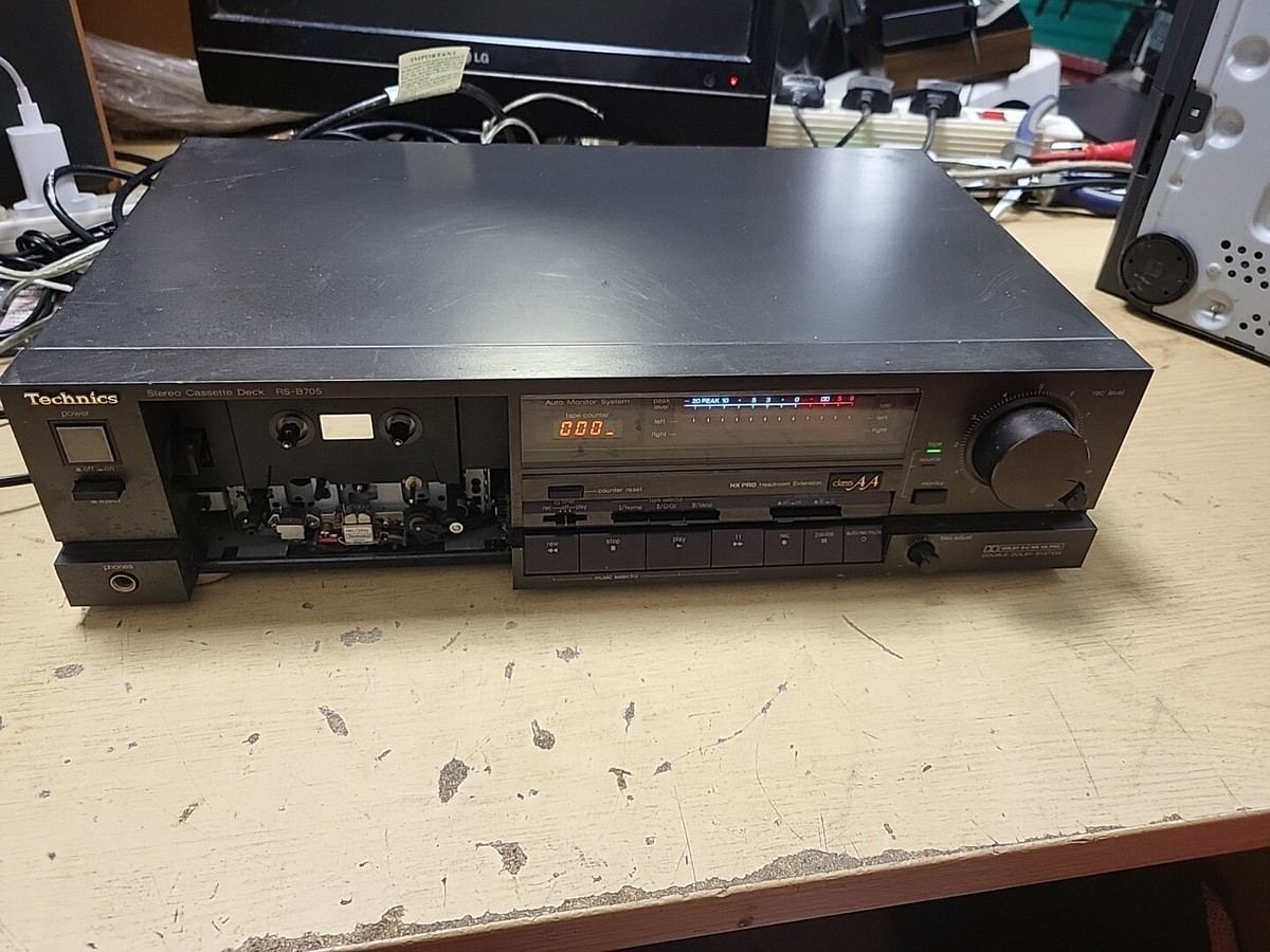 Technics RS-B705 3 Head Stereo Cassette Deck | eBay UK