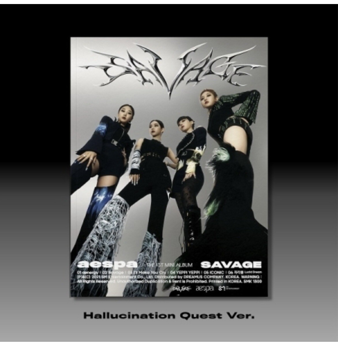 aespa - Savage [Hallucination Quest Ver.] 1ST Mini Album SEALED CD