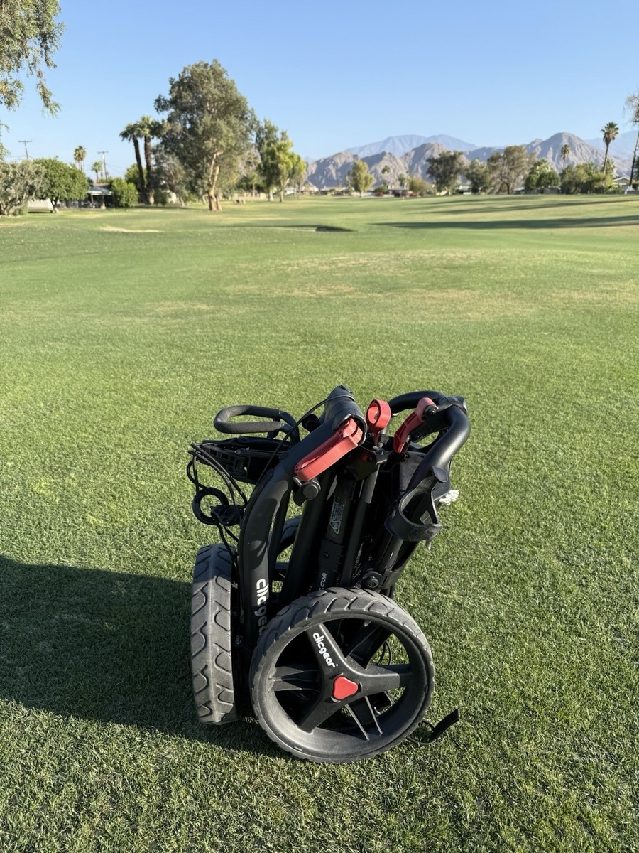 Clicgear Model 3.5+ Golf Push Cart – Lightweight, Foldable In