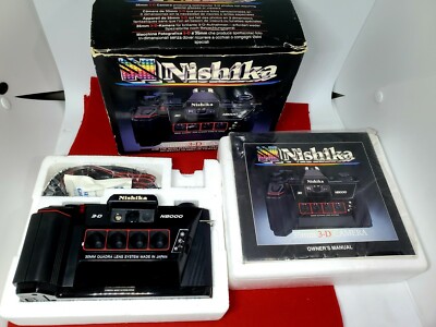 Brand New Nishika N8000 35 mm Quadrascopic Stereo 3D Lenticular