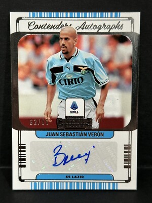 2022-23 Panini Chronicles Contenders Autographs Serie A Juan