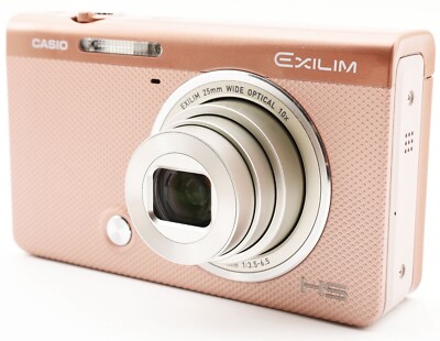 Casio HIGH SPEED EXILIM ZR50 digital camera W. 10x Zoom Lens Pink