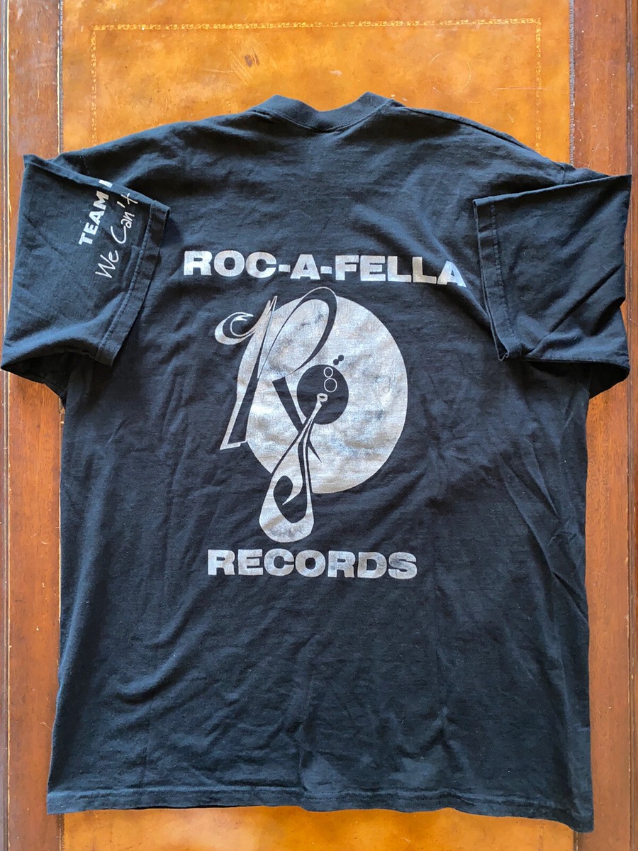 Vintage 90s Rocafella Records rap tee xxxl NYC Jay-Z Made in USA