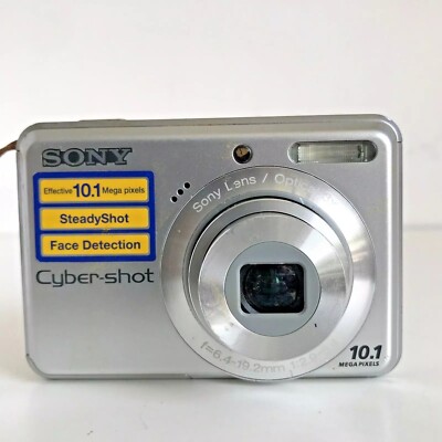 Sony Cybershot DSC-S930 10.1MP 3x Optical Digital Camera - Silver