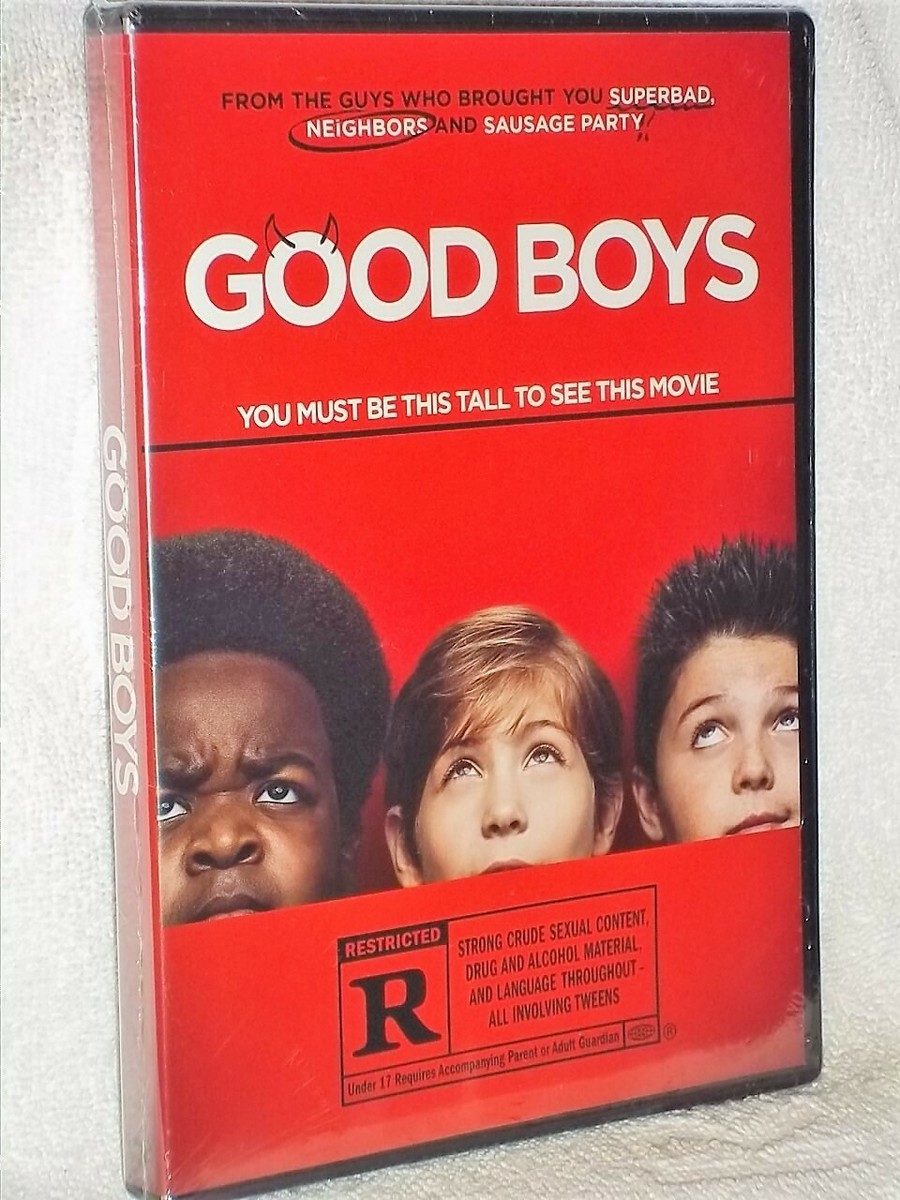 Good Boys (DVD, 2019) NEW Jacob Tremblay Keith L. Williams Brady