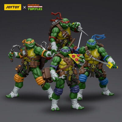 JOYTOY TMNT Teenage Mutant Ninja Turtles 1/18 Complete Action