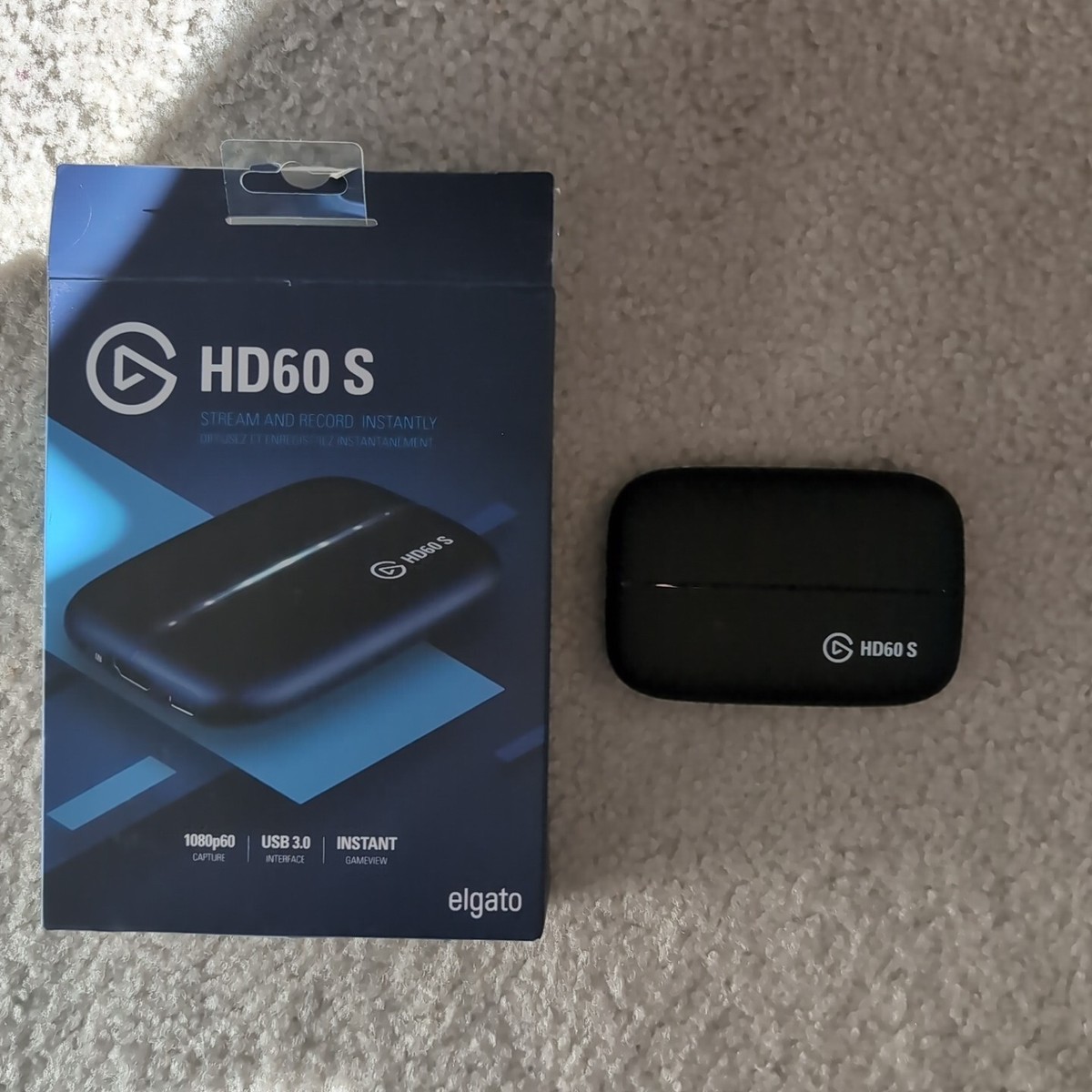 Elgato HD60 S, usb3.0 External Capture Card, Stream and Record in