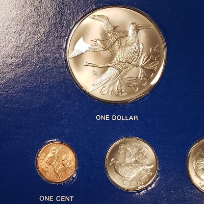 1974 British Virgin Islands BU Specimen Set Franklin Mint .7643 oz