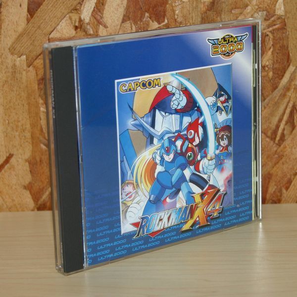 Capcom Rockman Megaman X4 For Windows 95 98 CD-ROM Rare with Case