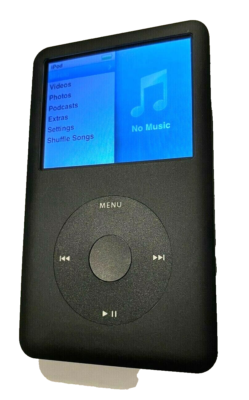 Apple IPOD CLASSIC 7th Generation 256GB - Black/Black- Excellent
