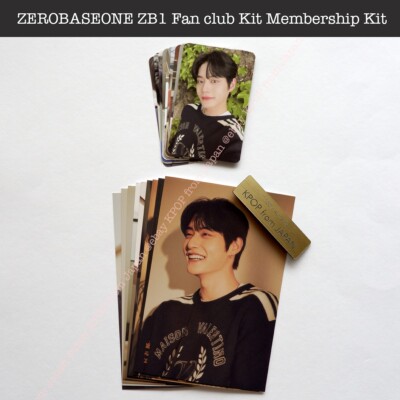 ZEROBASEONE ZB1 Fan club Kit Membership Kit Membership card