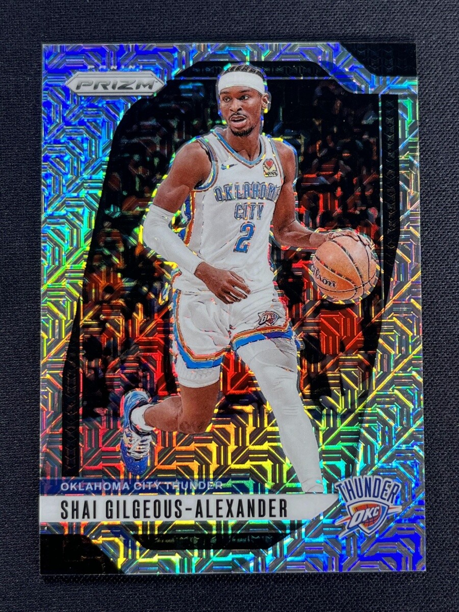 Shai Gilgeous-Alexander 2024 Prizm #113 Mojo /25 Price Guide