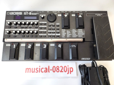BOSS GT-8 Guitar Effects Processor Multi Guitar Effect Pedal | eBay