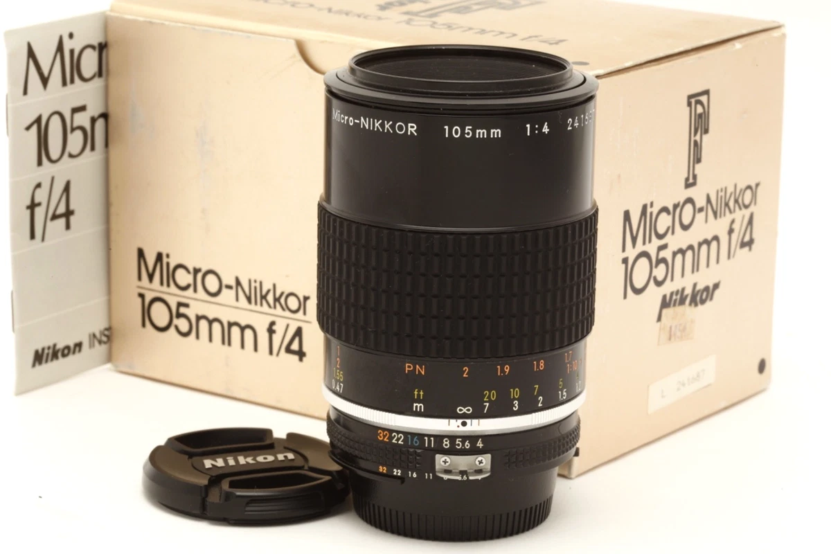 105mm Focal f/4 Camera Lenses Nikon F for sale | eBay