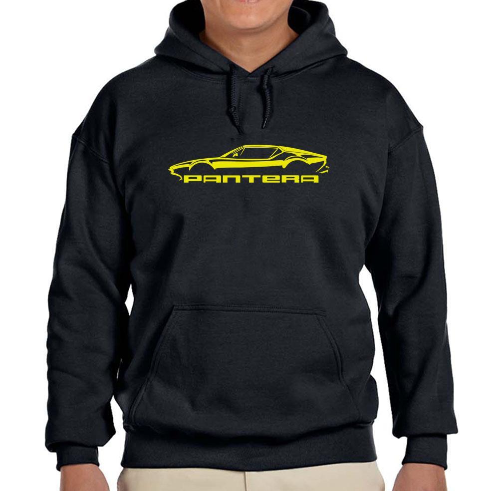 DeTomaso Pantera Exotic Car Black Hoodie Sweatshirt FREE SHIP | eBay
