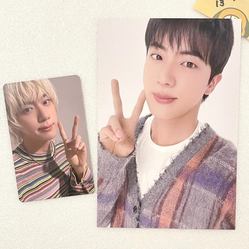 BTS JIN HAPPY Official photocard set Japan FC UMS Limited POB