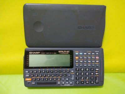 SHARP PC-G850 Pocket Computer C-Language Good | eBay