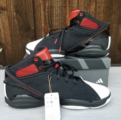 Size 13 - Adidas Adizero Rose 1.5 Restomod Black Vivid Red for