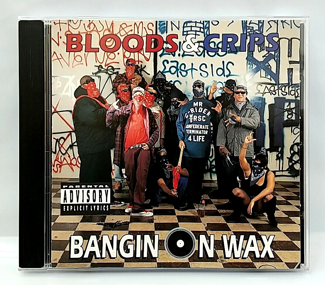 CD) Bloods & Crips – Bangin On Wax, US OG Press, CDL-19138-2