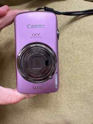 Canon Digital Camera IXY DIGITAL 930 IS ixus 200 is Purple 12.1MP