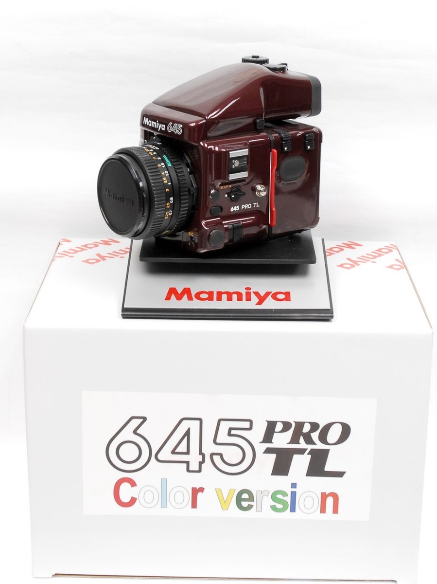 Mamiya 645 PRO TL SPECIAL ULTRA-RARE EDITION ((( COLOR SET