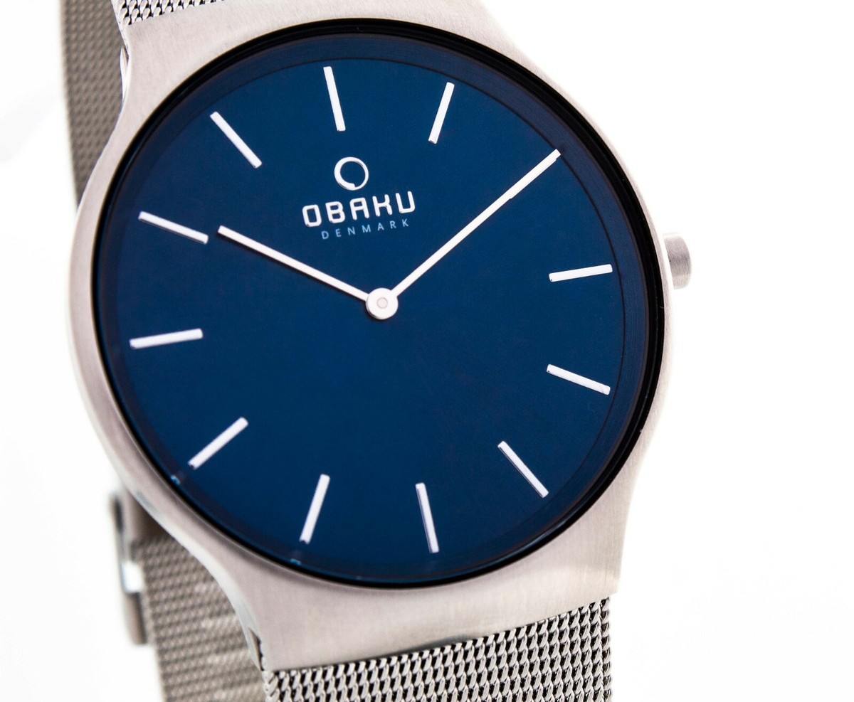 Obaku Watch 3 Needles V178 Gxclmc Men for sale online | eBay