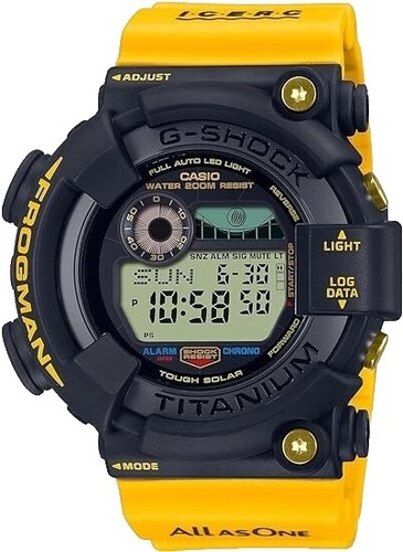 G-Shock DW-8201WC-7T Frogman Skeleton Titanium Case White Logo