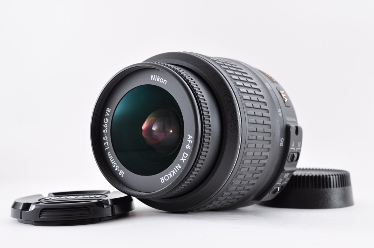 Nikon Nikkor AF-S 18-55mm f3.5-5.6 G VR DX Lens AFS From Japan | eBay