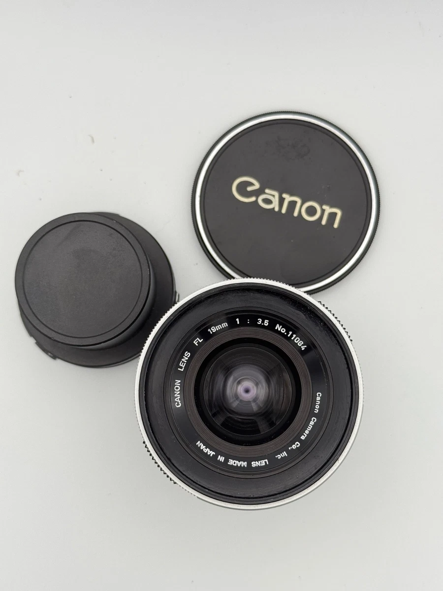 Canon FL f/3.5 Camera Lenses 19mm Focal for sale | eBay