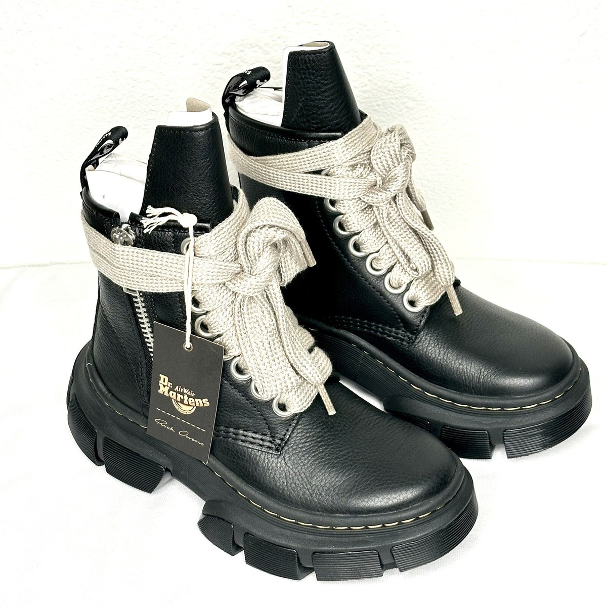 Dr. Martens Rick Owens 1460 DMXL Jumbo Lace Up Leather Boots