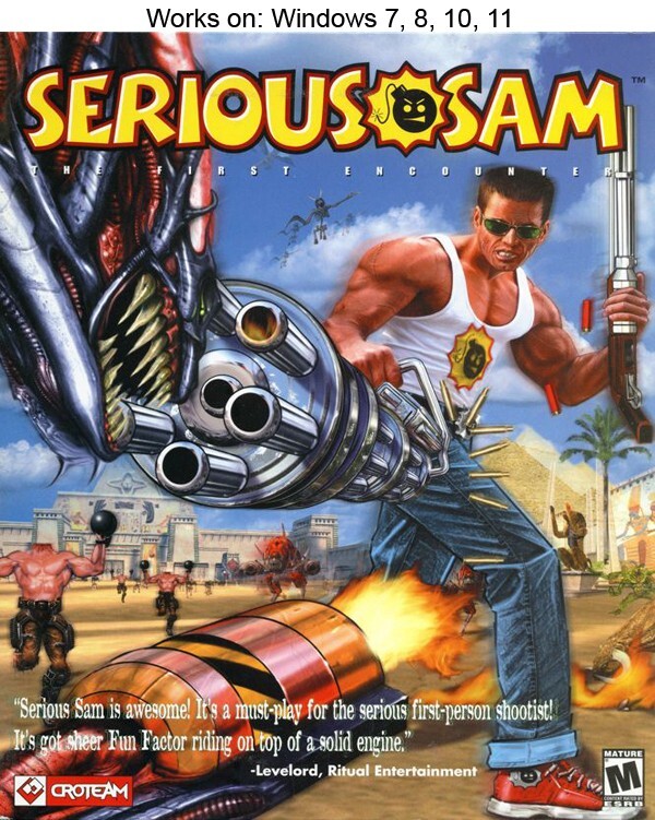 Serious Sam: The First Encounter PC Game 2001 Windows 10 11 | eBay