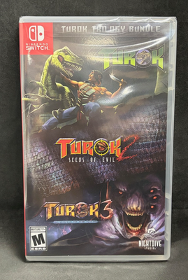 Turok Trilogy Bundle (Nintendo Switch) BRAND NEW | eBay