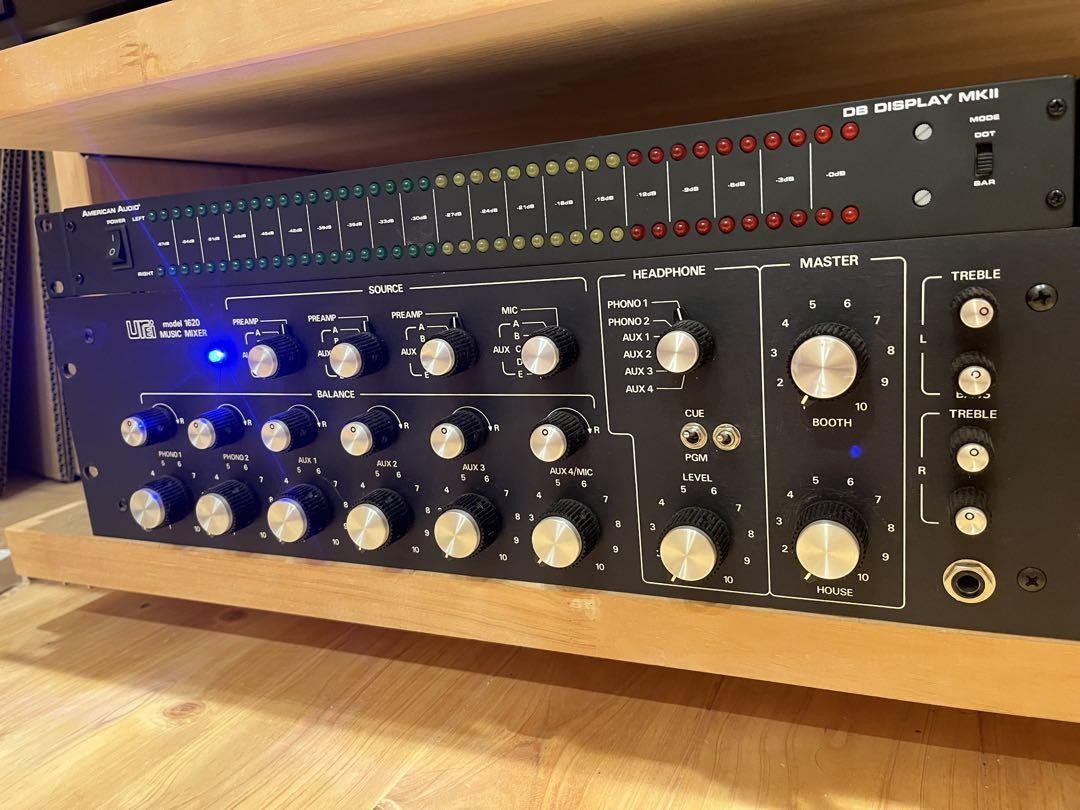 通電、音出し、OK Urei Model 1620LE [可動品、セット販売] 通電、音