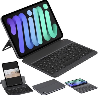 HOU Keyboard Case for iPad Mini 7th A17 Pro 2024 6th 2021 8.3” | eBay